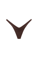 Brianna Bikini Bottom - Plum Brown