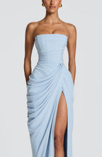 Cyra Maxi Dress - Glacier Blue
