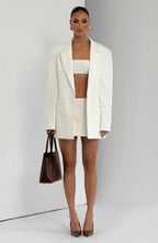 Edna Mini Skirt - Ivory