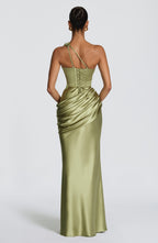 Emina Maxi Dress - Light Olive