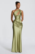 Emina Maxi Dress - Light Olive