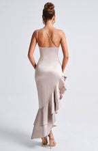 Esmeraya Maxi Dress - Champagne