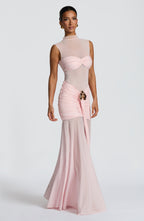 Fae Maxi Skirt - Blush