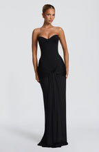 Gia Maxi Dress - Black