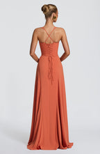 Irie Maxi Dress - Burnt Orange