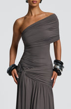 Monica Maxi Dress - Charcoal