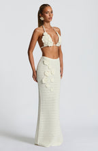 Nerida Maxi Skirt - Ivory