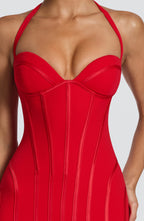 Nigella Maxi Dress - Red