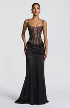 Nixie Corset - Black Lace