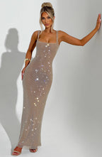 Petra Maxi Dress - Gold