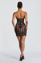 Sian Mini Dress - Black