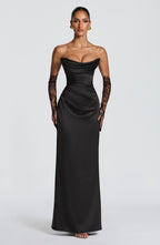 Vessa Maxi Dress - Black