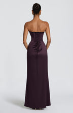 Vessa Maxi Dress - Plum