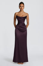 Vessa Maxi Dress - Plum