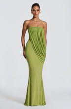 Vienna Maxi Dress - Olive