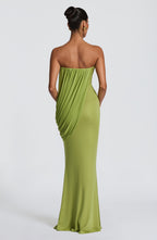 Vienna Maxi Dress - Olive