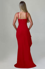 Violetta Maxi Dress - Red