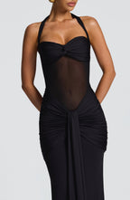 Vixen Maxi Dress - Black